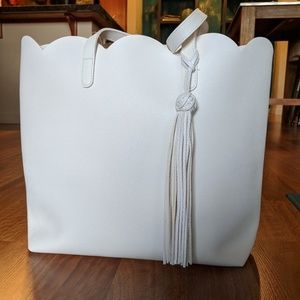 White large tote/purse